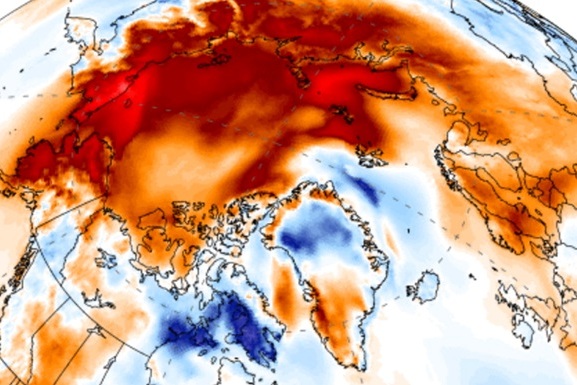 В Арктике продолжается рекордный рост температур