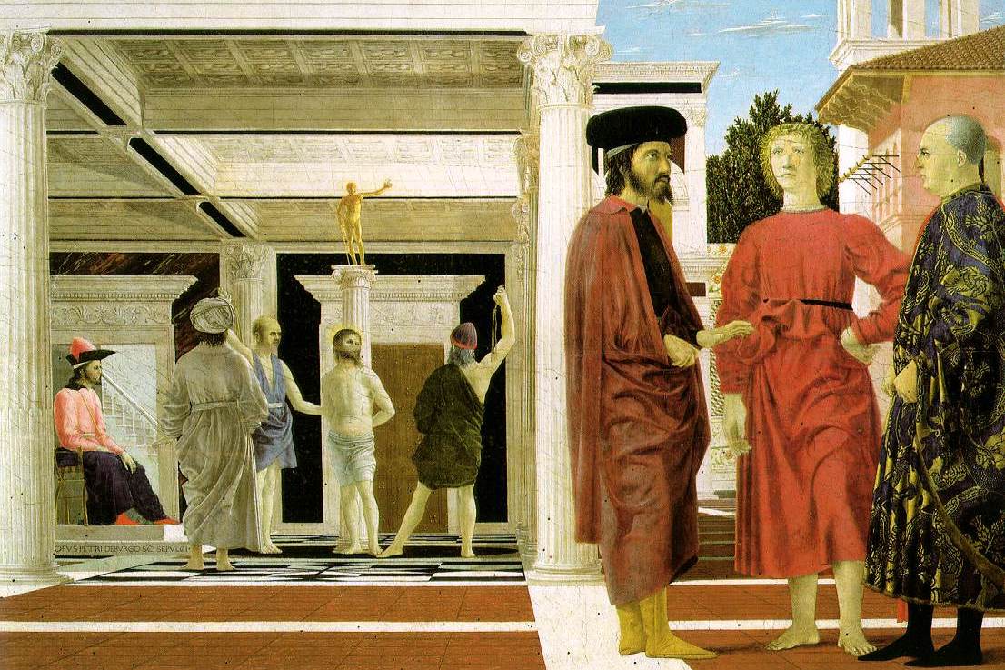 История одного шедевра: «Бичевания Христа» Пьеро делла Франческа - одна из самых загадочных картин в истории живописи