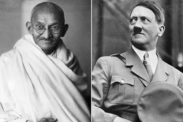 Два письма Махатмы Ганди Адольфу Гитлеру. Минутка Истории 