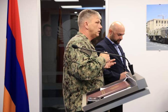 В рамках армяно-американского сотрудничества в сфере обороны в Республику Армения прибыла группа инструкторов США