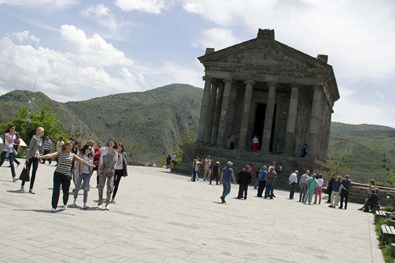 Число посетивших Армению туристов в январе-июне увеличилось на 10%