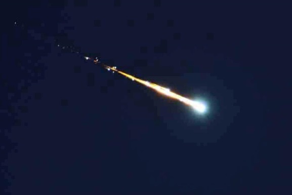 Над Норвегией в ночь на воскресенье наблюдали падение метеорита