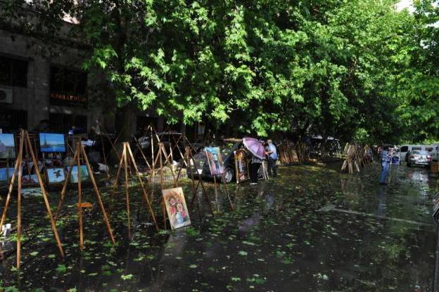 Погода в Армении: дожди, грозы, возможен град 