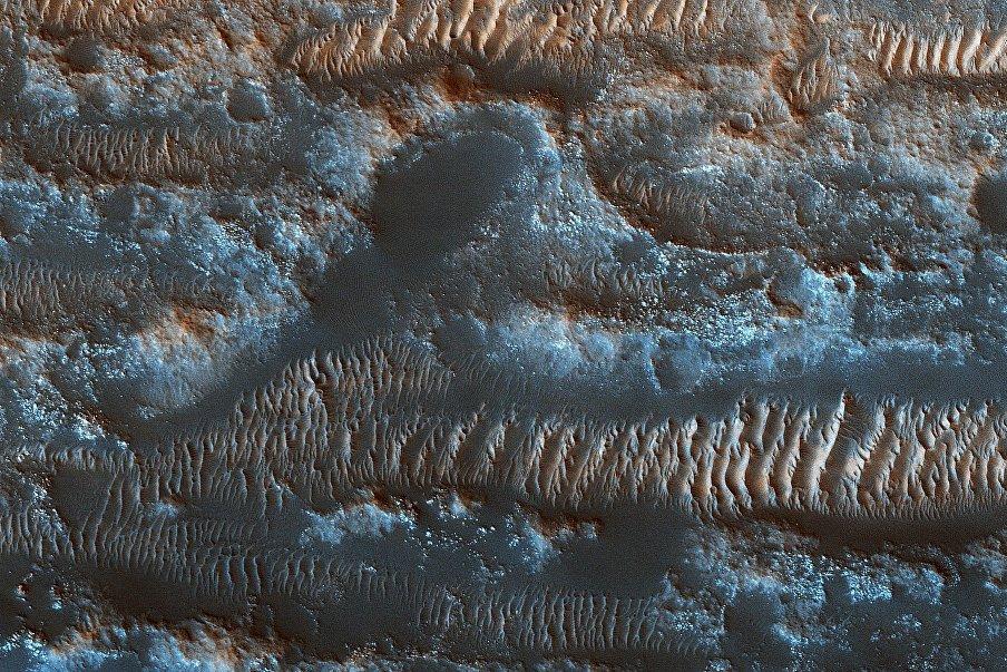 Марсоход Curiosity обнаружил выбросы метана, которые могут свидетельствовать о присутствии жизни на Красной планете