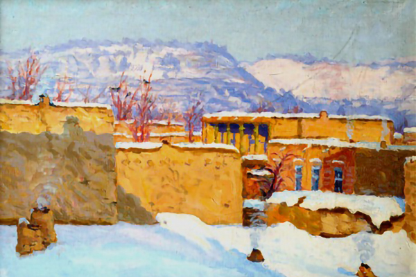 Завораживающее зрелище: зима на полотнах армянских художников