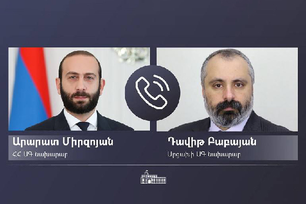 Միրզոյանն ու Բաբայանը քննարկել են ադրբեջանաթուրքական ագրեսիայի հետևանքով ստեղծված իրավիճակը