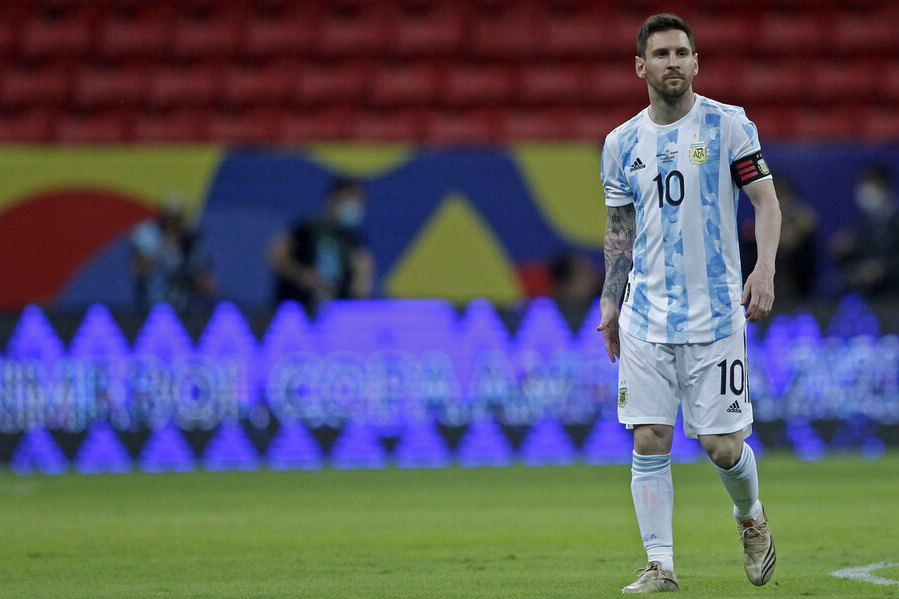 Месси побил рекорд по количеству матчей за сборную Аргентины
