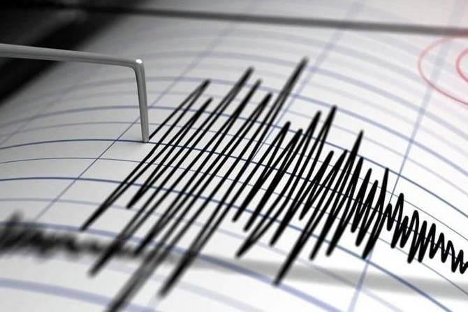 В 18 км к северу от города Джермук зарегистрировано землетрясение