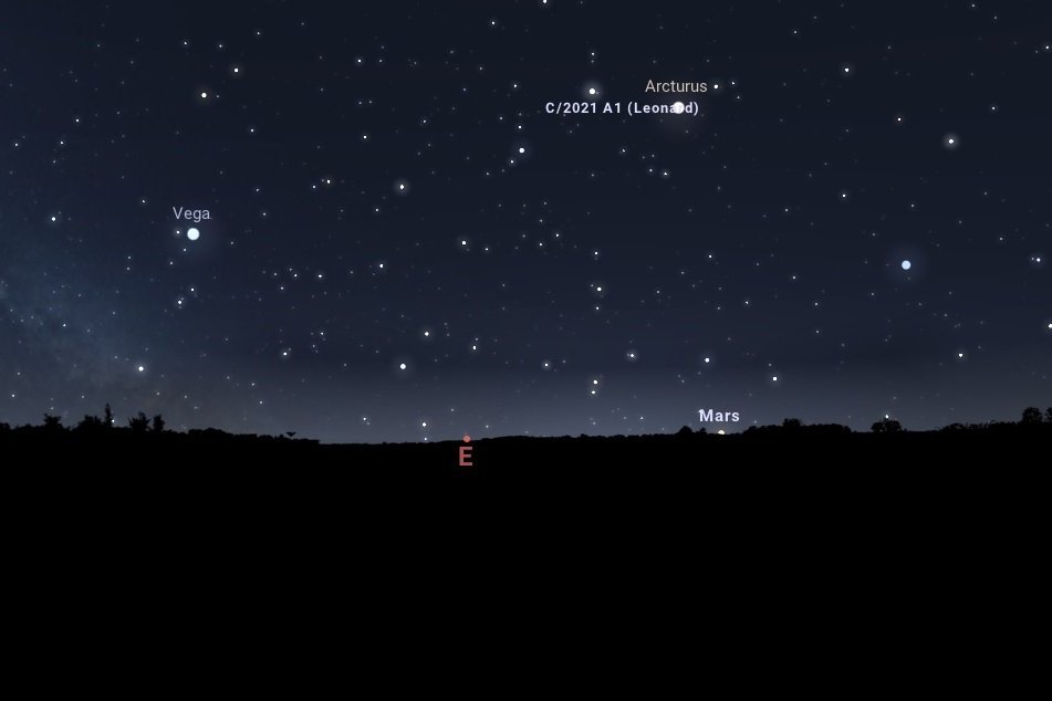 К Земле приближается ярчайшая комета года: ее можно будет увидеть невооруженным глазом