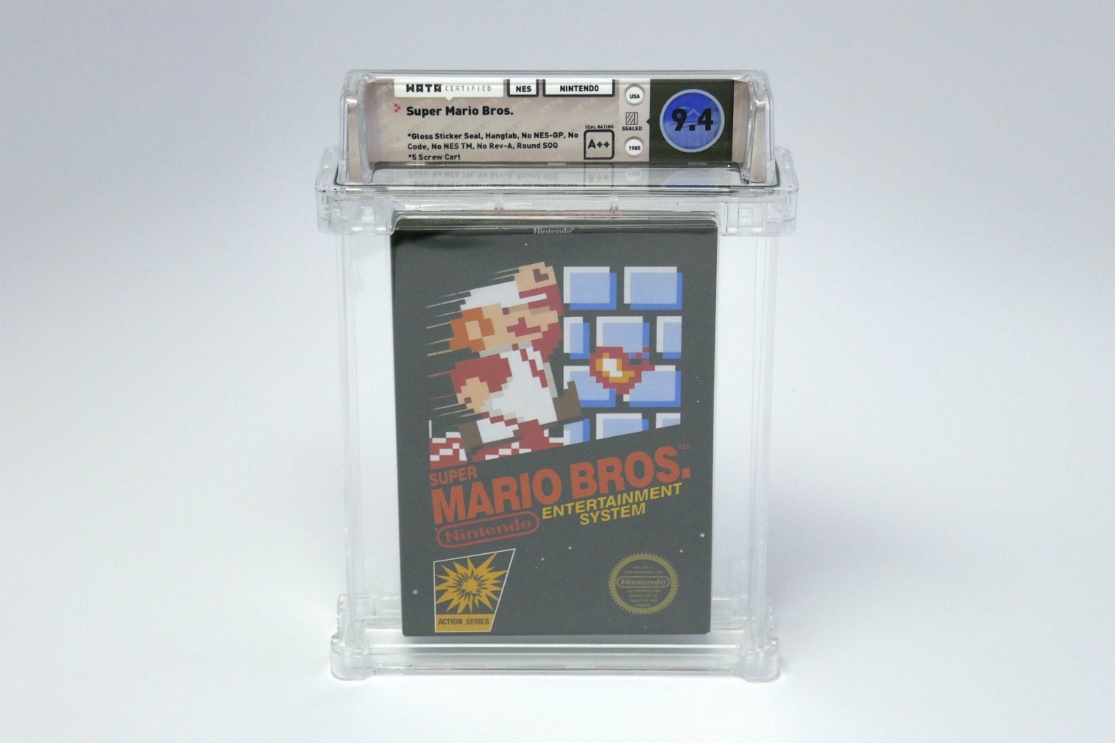 Нераспечатанный картридж 1985 года выпуска с игрой Super Mario продан на аукционе за рекордную сумму