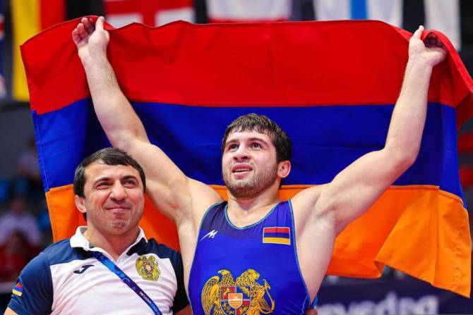 «Свою победу я посвящаю армянскому и езидскому народам»: борец Малхас Амоян – чемпион мира!