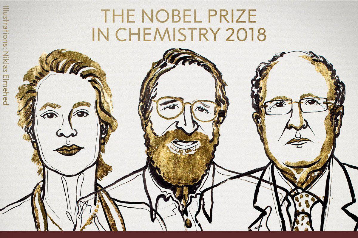 Нобелевская премия по химии – 2018 присуждена за использование силы эволюции
