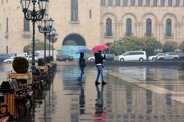 Погода в Армении: дожди