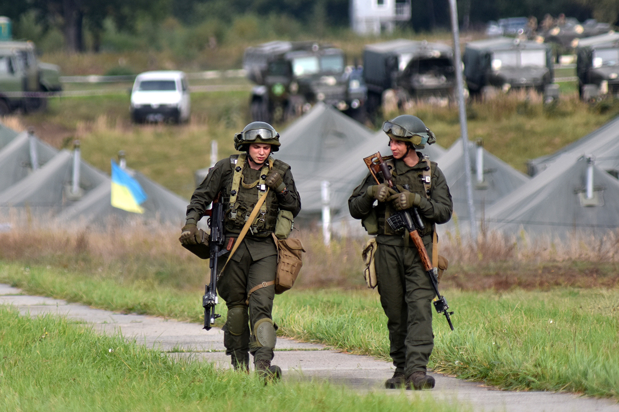 Украинские военные проведут учения на границе с Крымом