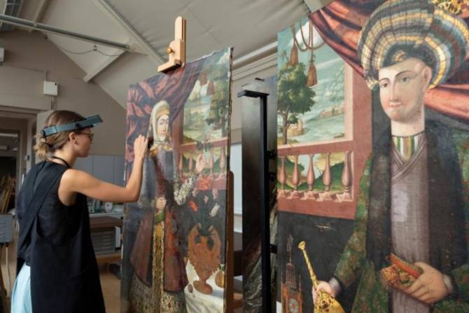 Полотна армянского художника XVII века Маркоса 150 лет спустя возвращаются в Виндзорский замок