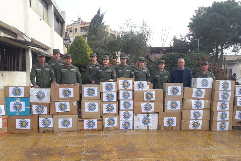 Армянская гуманитарная миссия в Сирии передала помощь больницам в Алеппо