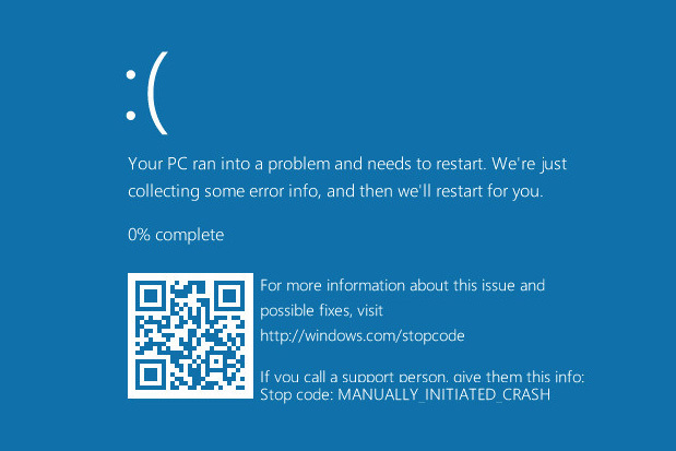 Microsoft вернет оригинальный цвет «синего экрана смерти»