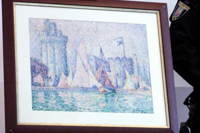 Украденная в прошлом году во Франции картина Поля Синьяка стоимостью 1,5 млн евро в найдена в Украине