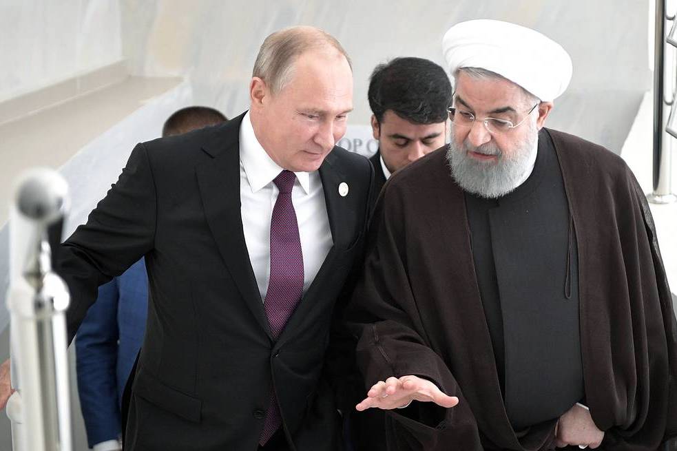Путин обсудил с Роухани ситуацию в Карабахе
