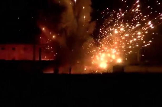 В Турции на границе с Сирией прогремели взрывы на складе боеприпасов
