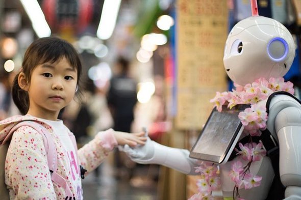 В Японии вместо отсутствующих учеников на уроки начнут ходить роботы-помощники