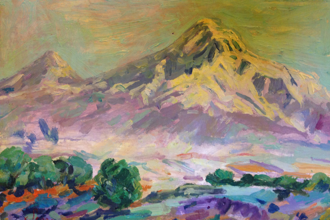 Его картины — задушевные песни о родной природе: Хачатур Есаян и его армянские пейзажи