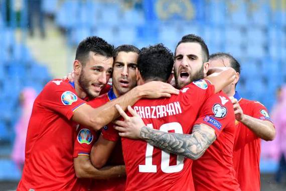 Сборная Армении по футболу сохранила свои позиции в рейтинге ФИФА 