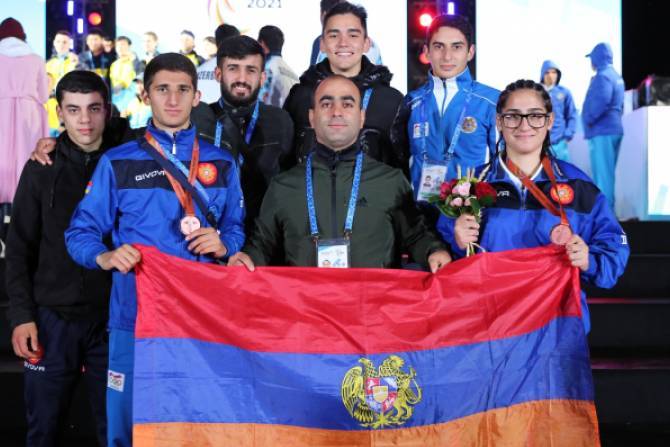 На первых играх СНГ спортивная делегация Армении завоевала 13 медалей  