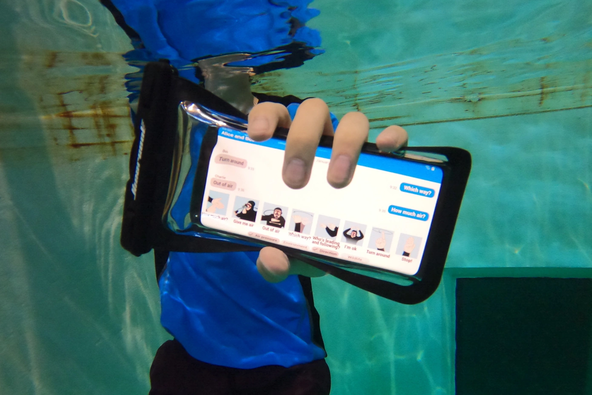 Мессенджер для дайверов: создано приложение для подводной переписки  