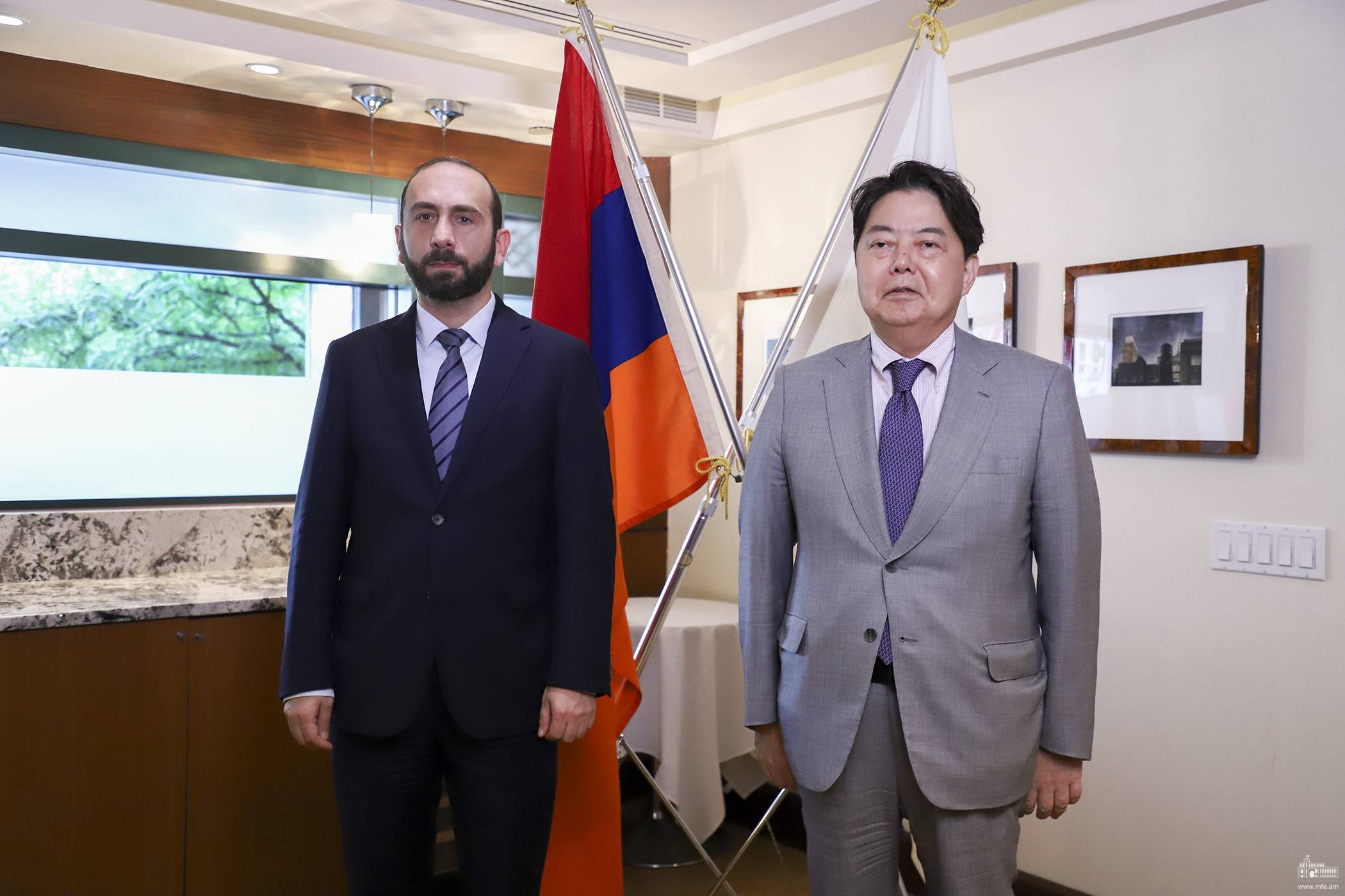 В Нью-Йорке состоялась встреча глав МИД Армении и Японии