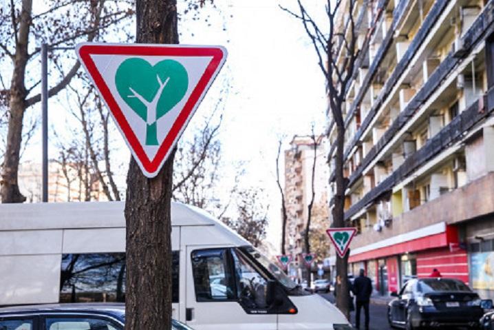 Կանաչ նշանները քաղաքացիներին ծառերը չվնասելու կոչ կանեն 