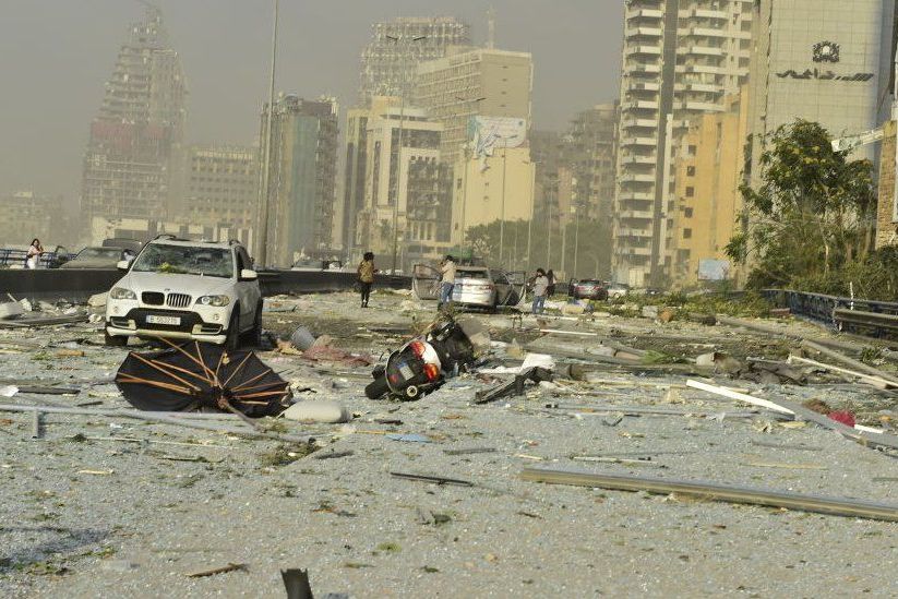 ВВС: последствия взрыва в Бейруте в фотографиях 