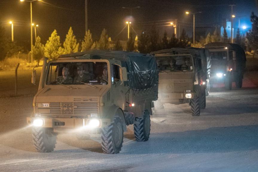 Турецкие военные начали операцию на севере Сирии