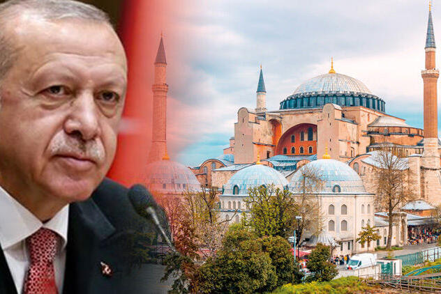 Эрдоган планирует превратить в мечеть собор Святой Софии