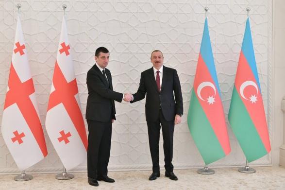 Премьер Грузии И.Алиеву: «Мы докажем врагам, что мы братья»