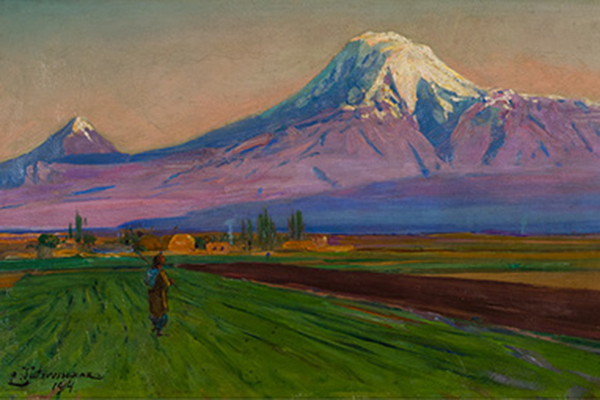 Родина на полотнах: армянская природа и особенно гора Арарат всегда были неиссякаемым источником вдохновения армянских художников     