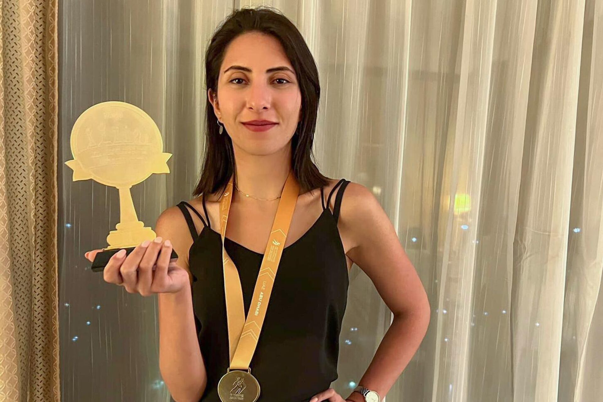 Мария Геворкян выиграла престижный блиц-турнир по шахматам в ОАЭ