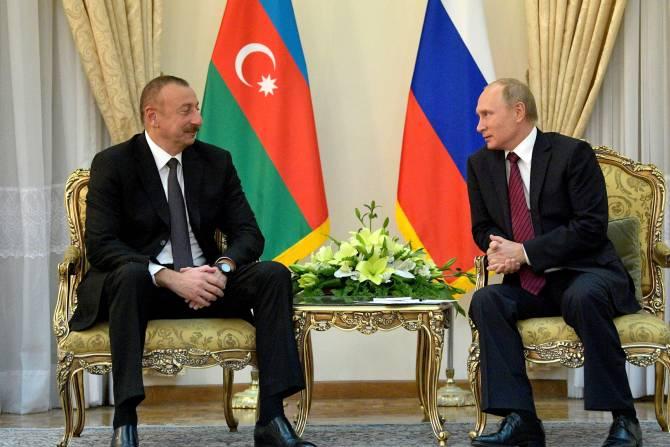 Путин сообщил, что Алиев нанесет следующий визит в Россию 30 августа