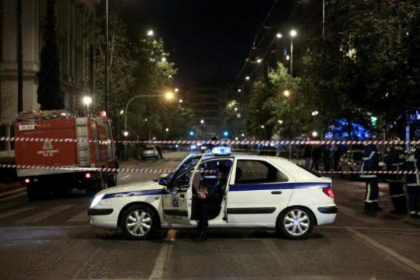 В центре Афин произошел взрыв