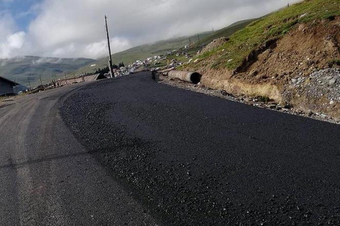 Первый этап работ по ремонту автодороги Ниноцминда-граница Армении завершен