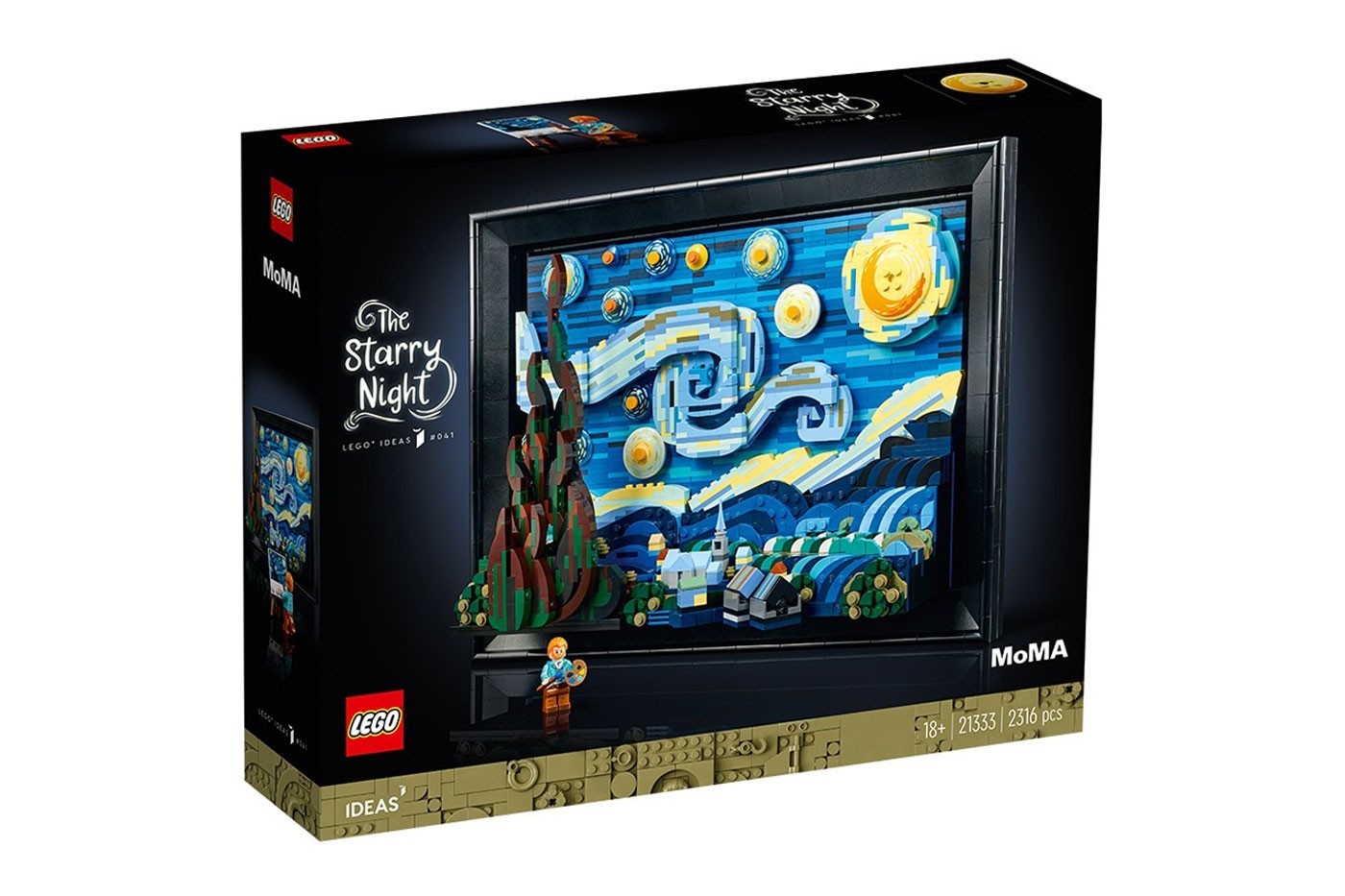 Lego выпустила набор по «Звездной ночи» Винсента Ван Гога