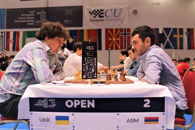 В командном чемпионате Европы мужская сборная Армении по шахматам заняла 7-е место 
