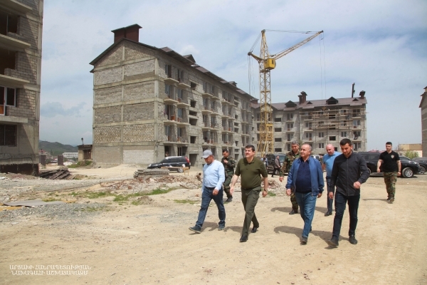 В течение двух лет в Степанакерте будут сданы в эксплуатацию более 1000 квартир