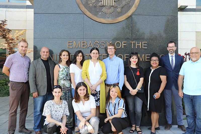 Ամերիկացի ուսանողները Հայաստանում աշխատանքային պրակտիկա են անցել