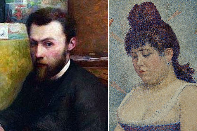 История одного шедевра: почему основатель пуантилизма Жорж Сёра скрыл свой автопортрет в картине «Пудрящаяся женщина»?