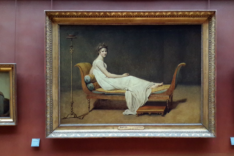 История одного шедевра: «Портрет мадам Рекамье» Жака-Луи Давида – когда у женщин свои причуды, а у художников – свои