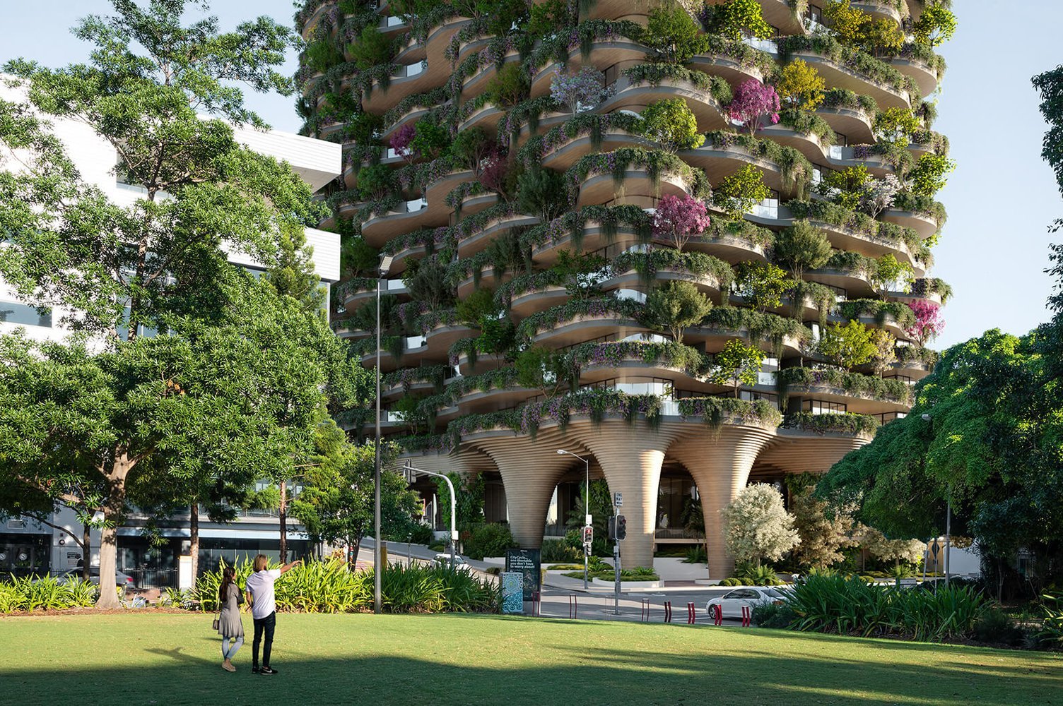Urban Forest: в австралийском Брисбене построят уникальный 30-этажный городской лес