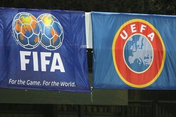 ФИФА и УЕФА отстранили российские клубы и сборную от участия в соревнованиях под своей эгидой