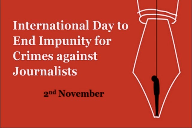 Сегодня – Международный день прекращения безнаказанности за преступления против журналистов