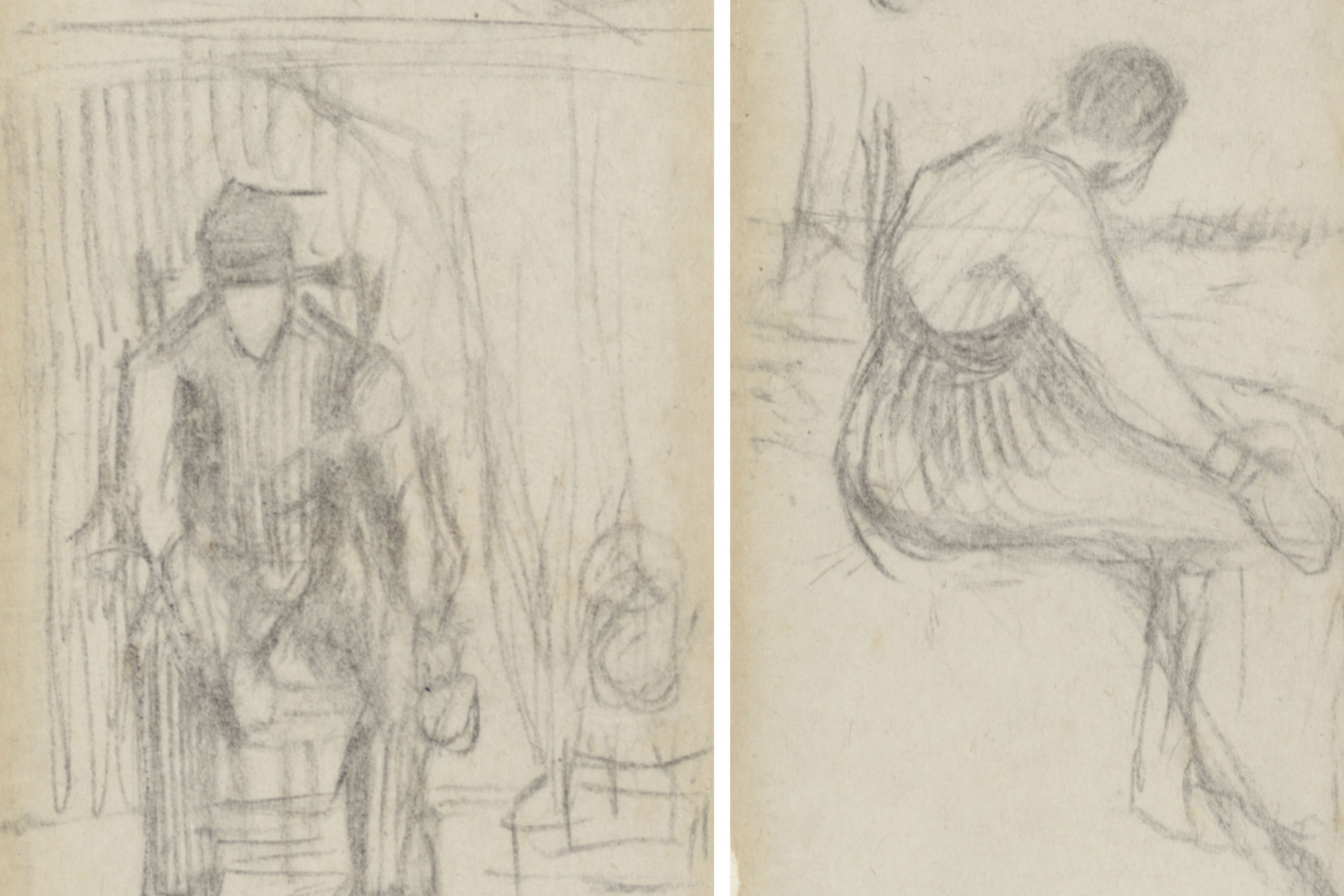 Сотрудники амстердамского Музея Ван Гога нашли три эскиза художника, спрятанные между страницами книги